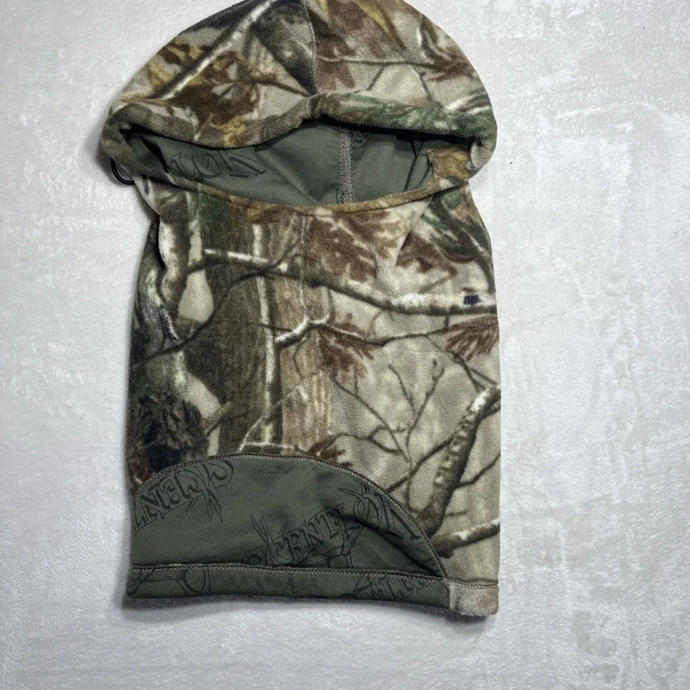 Cabela's Balaclava Mask Full Headcover Camouflage Hunting Mossy Oak Scentlok EUC